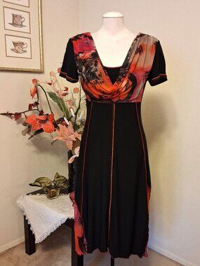 NWOT Oh la la! Beach Vacation Maxi Dresses Office Business Casual Workwear Dress